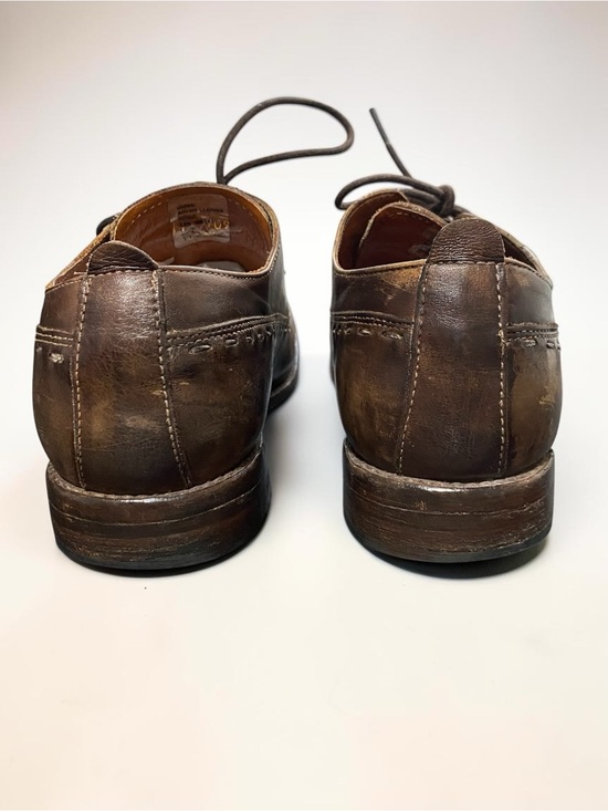 BED STU Cobbler Series Men\'s 11 Brown Distressed Leather Derby Oxford main image 9